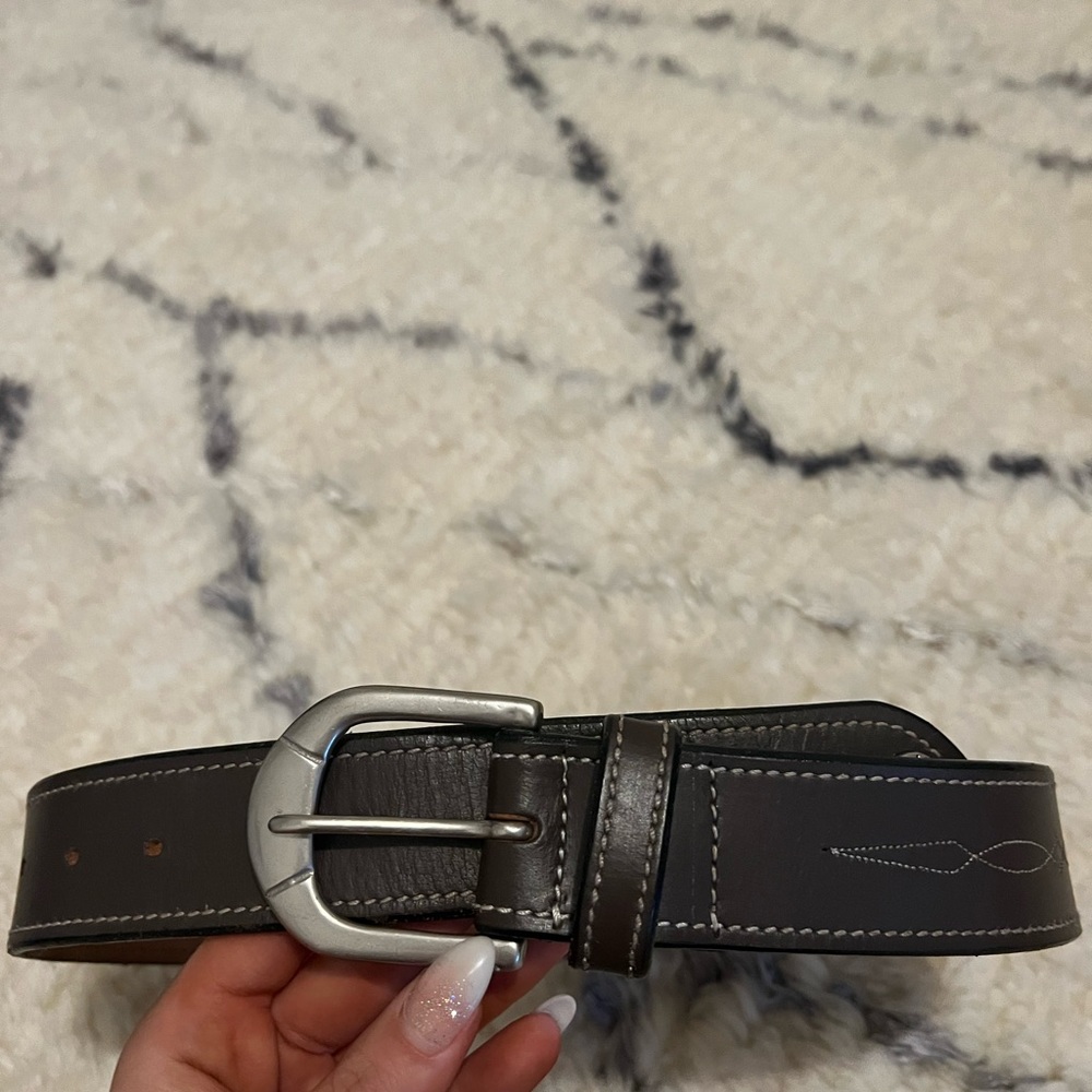 Fancy Brown Equestrian Belt